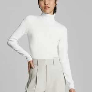 Everlane Pima Micro-Rib Turtleneck